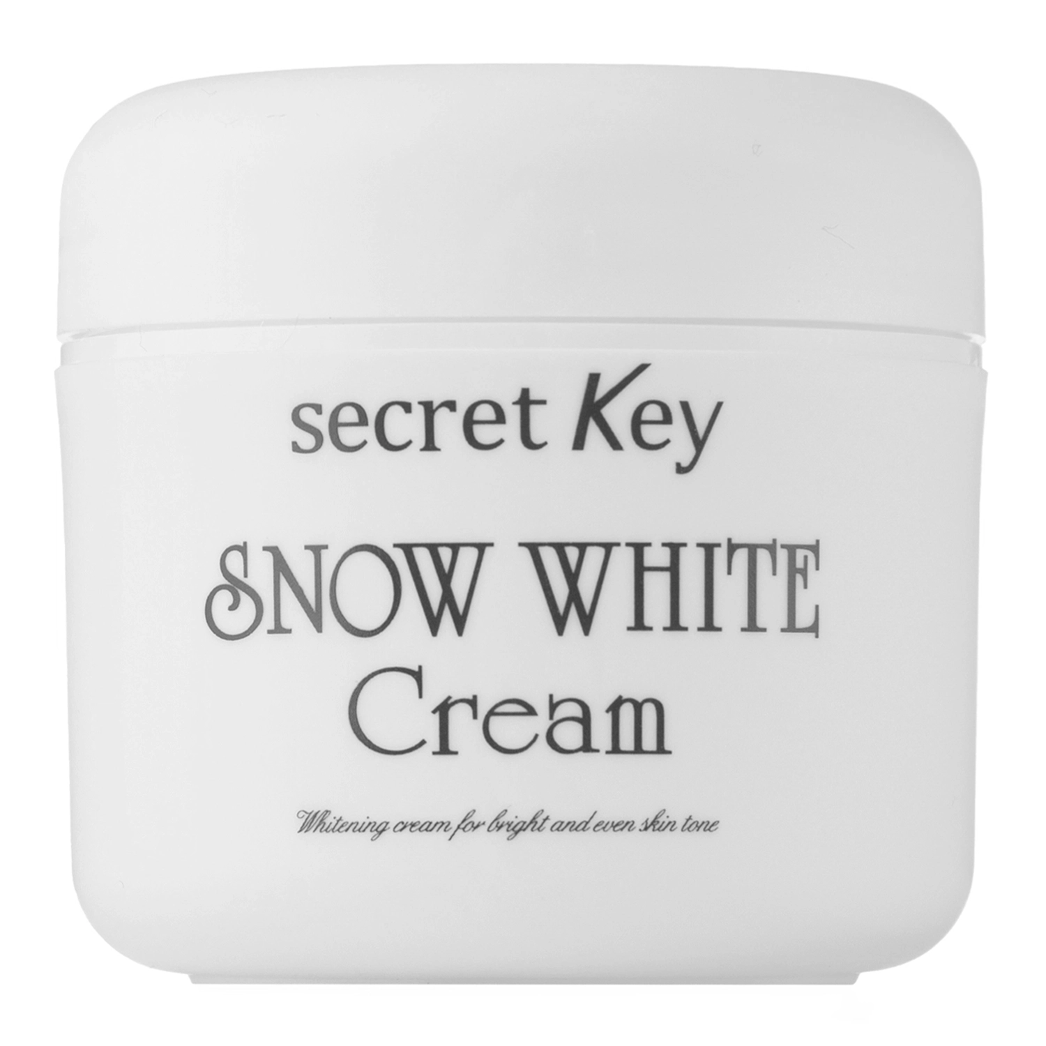 Secret Key - Snow White Cream - Hydratačný a rozjasňujúci krém na tvár - 50 g