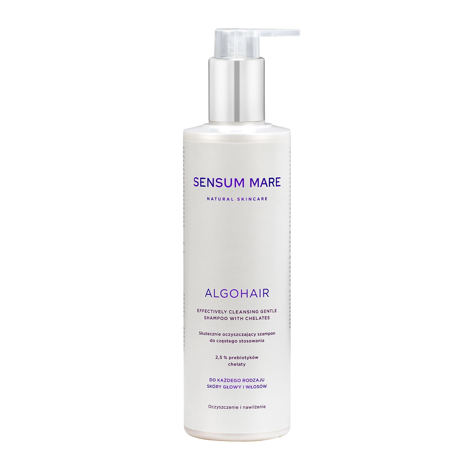 Sensum Mare - Algohair - Effctively Cleansing Gentle Shampoo with Chelates - Hĺbkovo čistiaci šampón na časté použitie - 250 ml