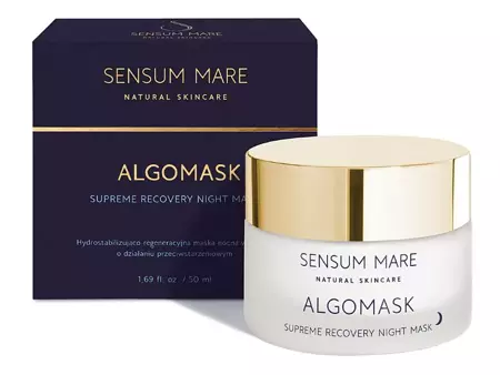 Sensum Mare - Algomask - Supreme Recovery Night Mask - Hĺbkovo hydratačná a regeneračná nočná maska s anti-age účinkom - 50 ml