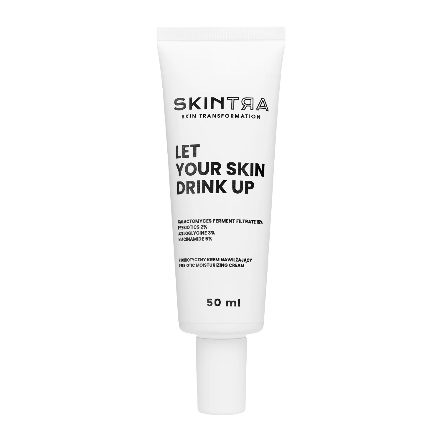 SkinTra - Let Your Skin Drink Up - Prebiotický hydratačný krém - v tube - 50 ml 