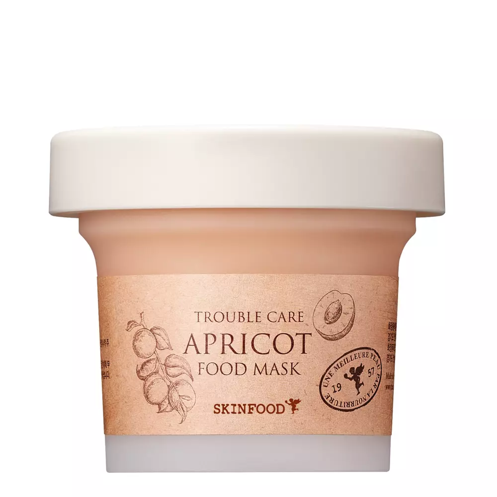 Skinfood - Apricot Food Mask - Marhuľová čistiaca a upokojujúca maska - 120g