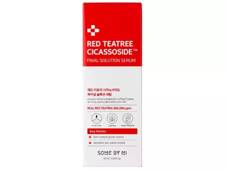 Some By Mi - Red Teatree Cicassoside Final Solution Serum - upokojujúce sérum z červeného divokého stromu - 50 ml