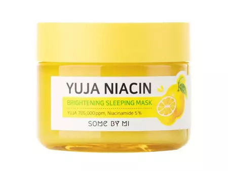 Some By Mi - Yuja Niacin Brightening Sleeping Mask - Nočná rozjasňujúca pleťová maska - 60g