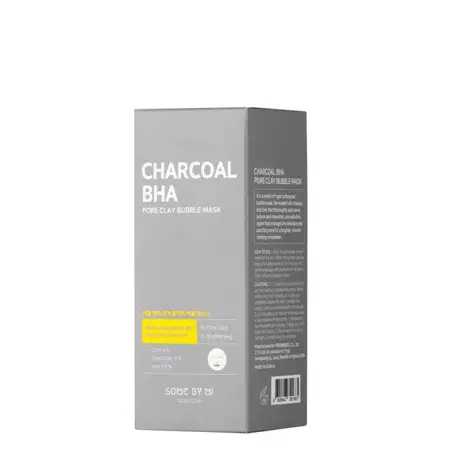 Some by Mi - Charcoal BHA Pore Clay Bubble Mask - Čistiaca maska s ílom a aktívnym uhlím - 120 g