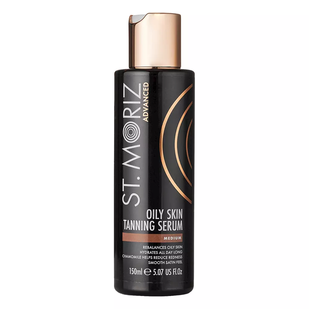 St. Moriz - Advanced - Oily Skin Tanning Serum - Samoopaľovacie sérum pre mastnú pleť - 150 ml