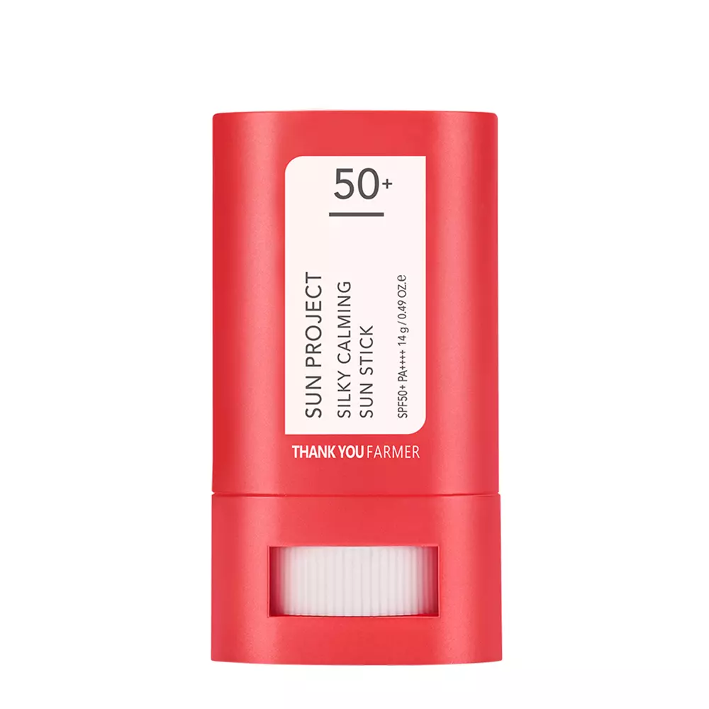 Thank You Farmer - Sun Project Silky Calming Sun Stick SPF50/PA++++ - SPF krém v tyčinke - 14 g