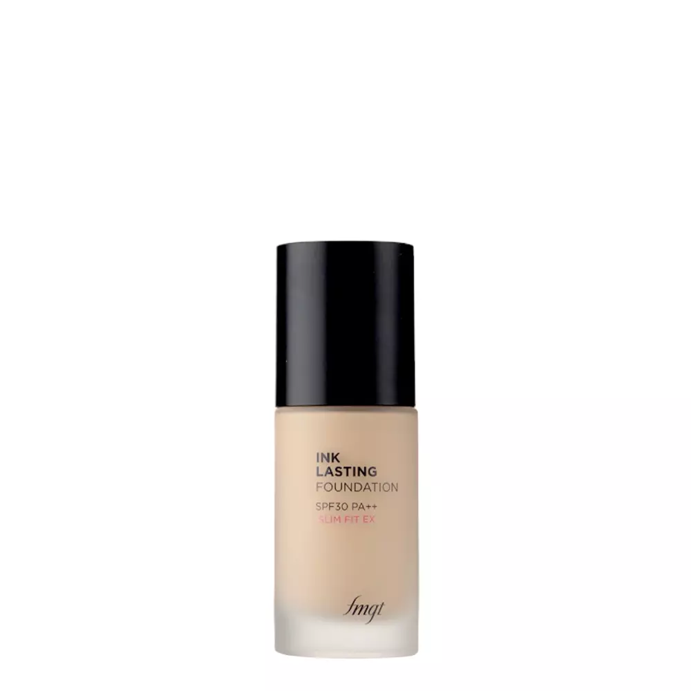 The Face Shop - Fmgt Ink Lasting Foundation Slim Fit Ex SPF 30 PA++ - N201 Apricot Beige - Tekutý make-up s hydratačným účinkom - 30 ml