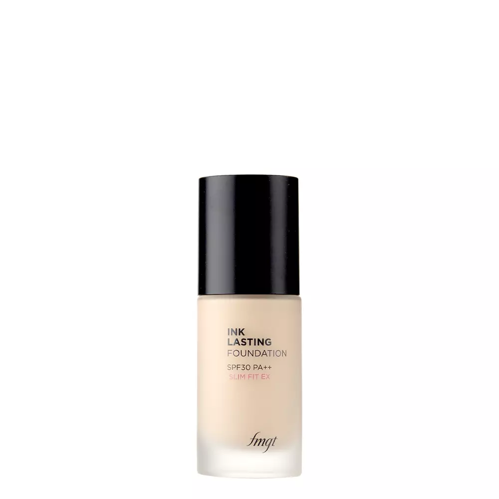 The Face Shop - Fmgt Ink Lasting Foundation Slim Fit Ex SPF 30 PA++ - N203 Natural Beige - Tekutý make-up s hydratačným účinkom - 30 ml