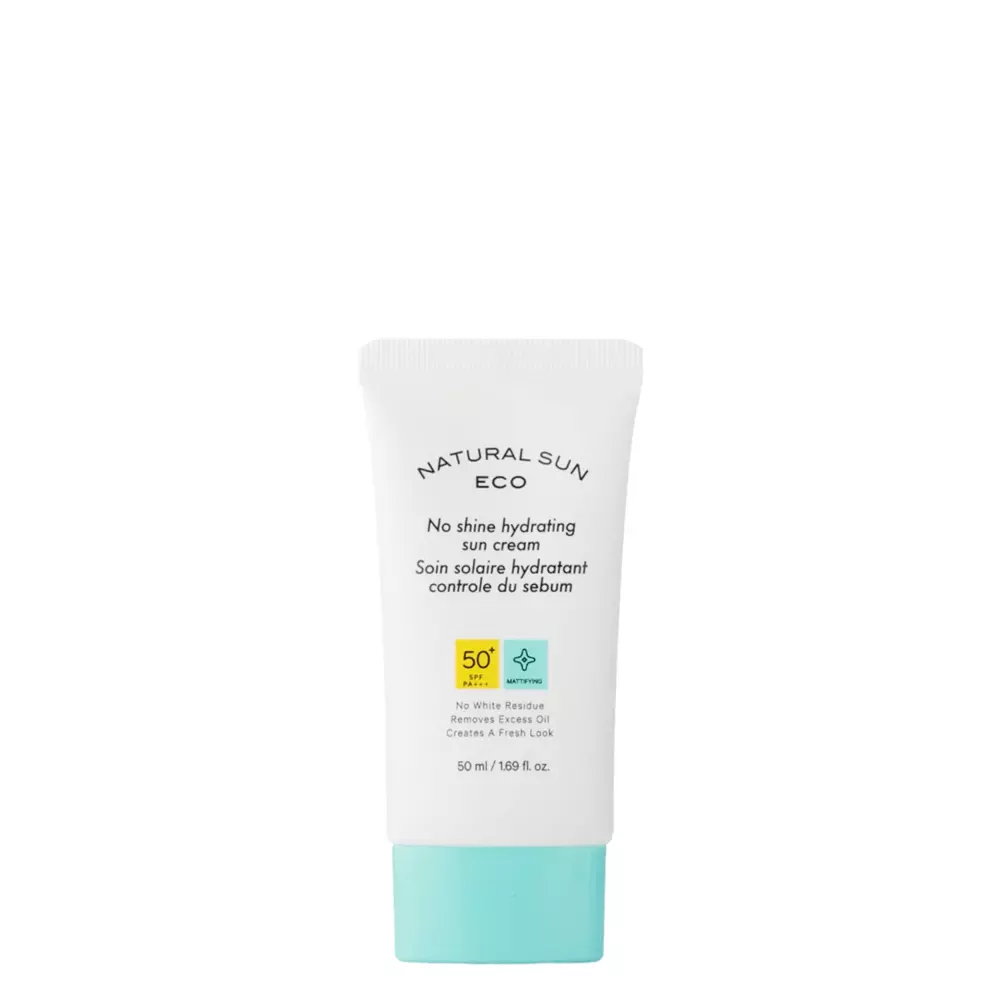 The Face Shop - Natural Sun Eco - No Shine Hydrating Sun Cream - SPF 50+ PA+++ - Ľahký krém s SPF - 50 ml