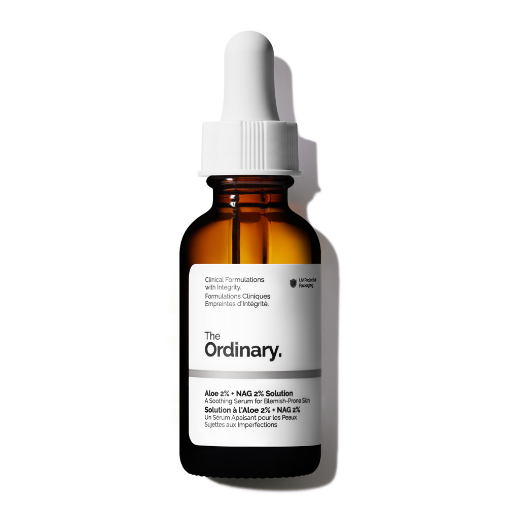 The Ordinary - Aloe 2% + NAG 2% Solution - Aloe vera sérum na pleť - 30 ml