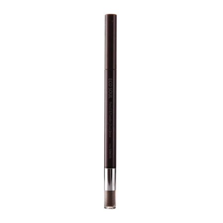 The SAEM - Eco Soul Pencil & Powder Dual Brow - 02 Deep Brown - Ceruzka a tieň na obočie - 0,8 g