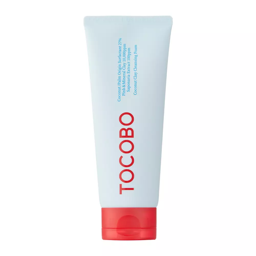 Tocobo - Coconut Clay Cleansing Foam - Čistiaca kokosová pena na tvár - 150 ml