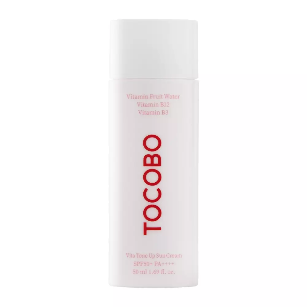 Tocobo - Vita Tone Up Sun Cream SPF50+ PA++++ - Tónovací pleťový krém s SPF - 50 ml