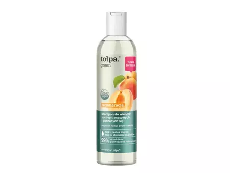 Tołpa - Green - Regenerácia - Šampón pre suché a krepovité vlasy bez lesku - 300ml
