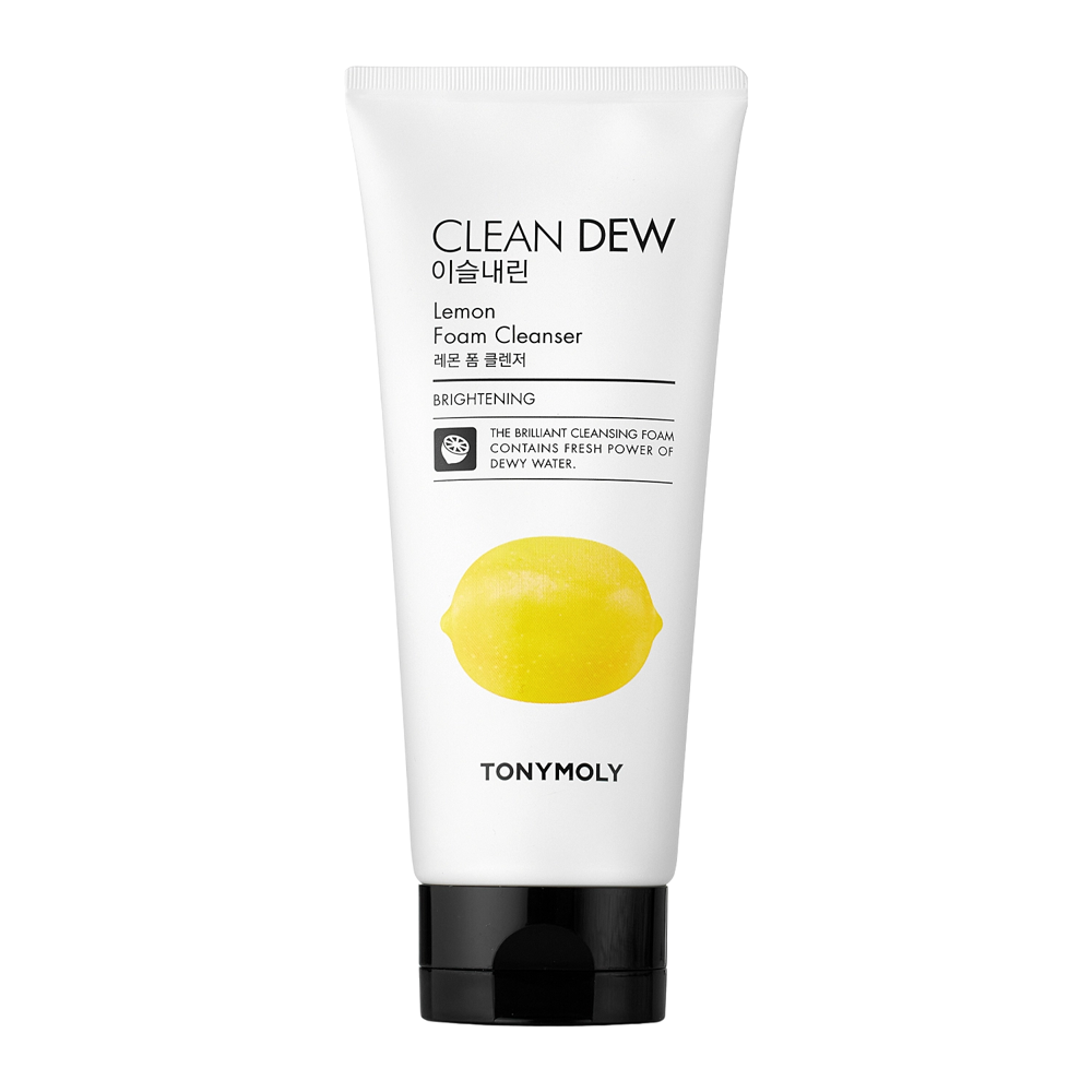 TonyMoly - Clean Dew Brightening Foam Cleanser Lemon - Čistiaca pena na tvár - 180 ml