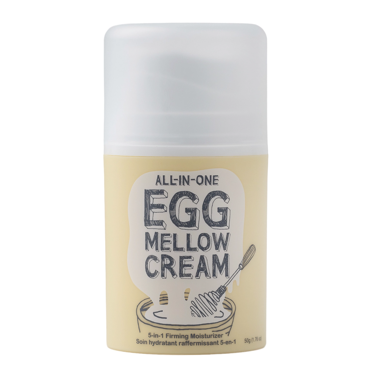 Too Cool for School - Egg Mellow Cream - Spevňujúci krém na tvár - 50 g