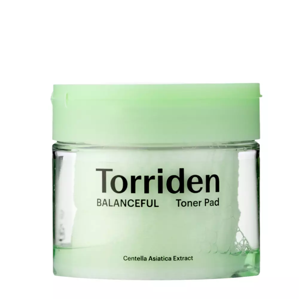 Torriden - Balanceful - Cica Toner Pad - Vyrovnávajúce pleťové tampóny - 60 ks / 180 ml