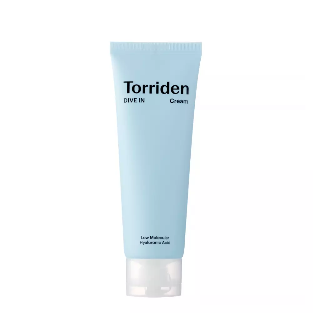 Torriden - Dive-In - Low Molecule Hyaluronic Acid Cream - Hydratačný krém s nízkomolekulárnou kyselinou hyalurónovou a ceramidmi - 80ml