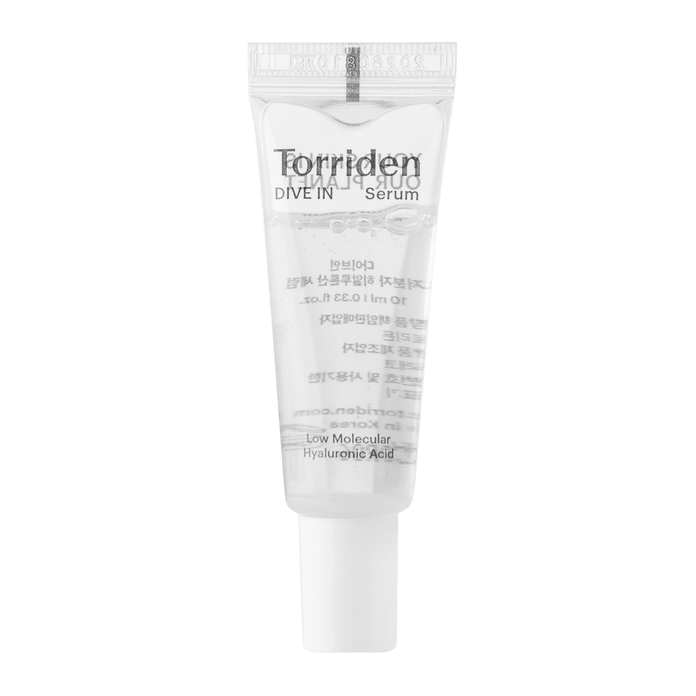 Torriden - Dive-In - Low Molecule Hyaluronic Acid Serum - Hydratačné sérum s nízkomolekulárnou kyselinou hyalurónovou a ceramidmi - 10 ml