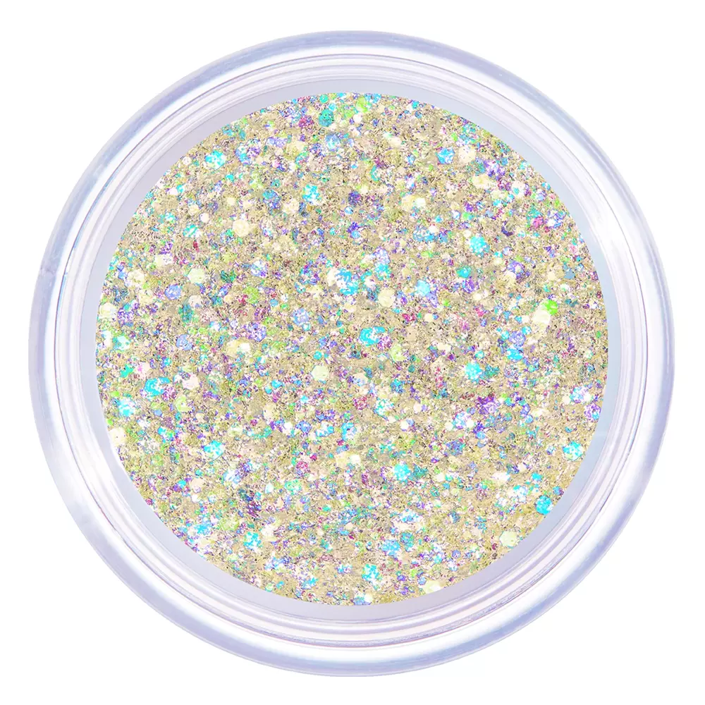 Unleashia - Get Loose Glitter Gél ​​- 5 Diamond Stealer - Gélové trblietky na tvár a telo - 4 g