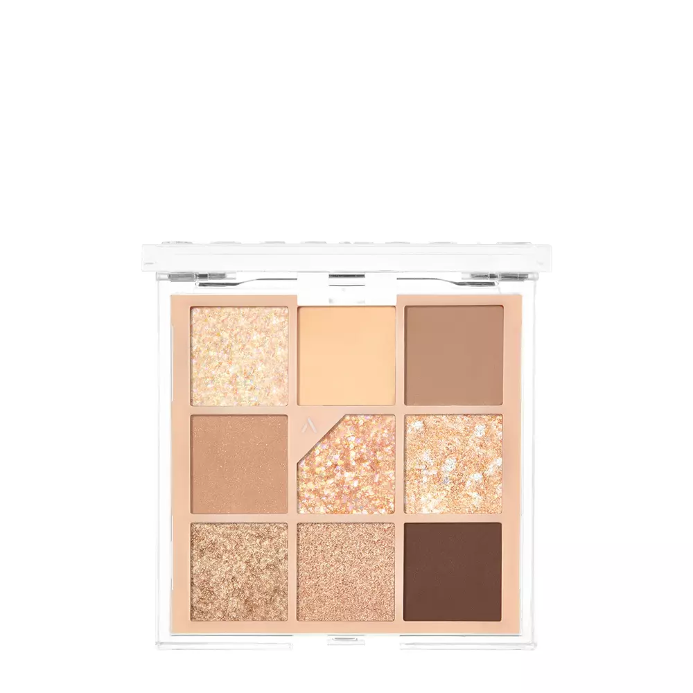 Unleashia - Glitterpedia Eye Palette - 2 All of Brown - Paleta vegánskych očných tieňov - 6,6 g