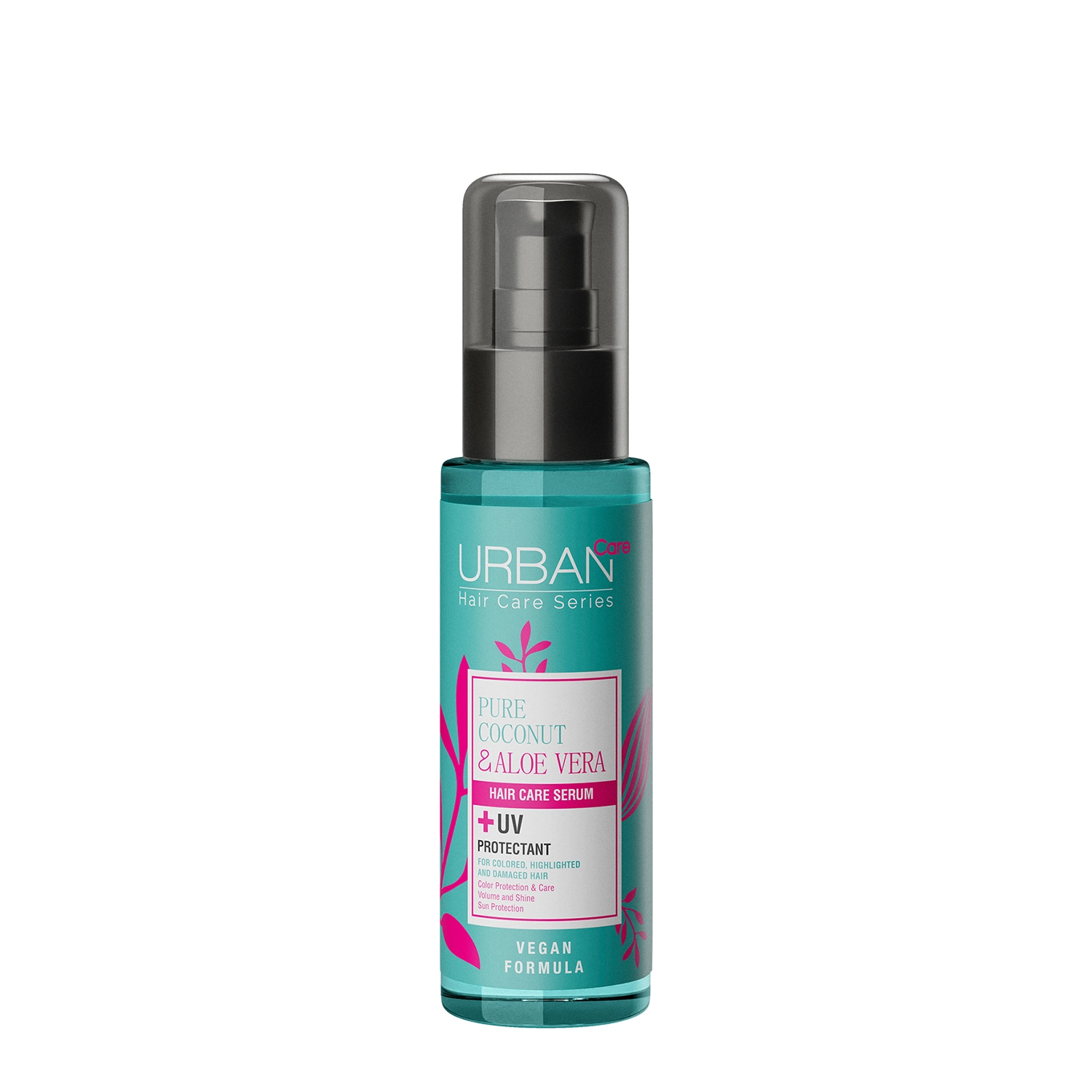 Urban Care - Pure Coconut & Aloe Vera Serum - Sérum na farbené a poškodené vlasy - 75 ml