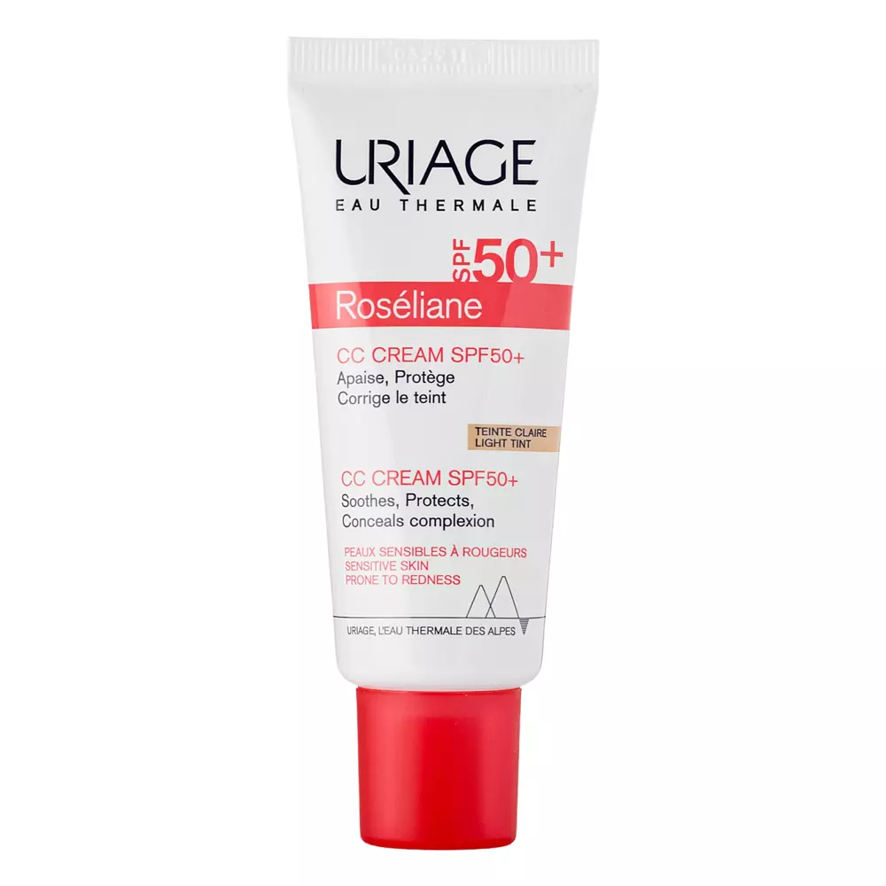 Uriage - Roseliane CC Crème SPF50+ - Hydratačný a ochranný krém - 40 ml