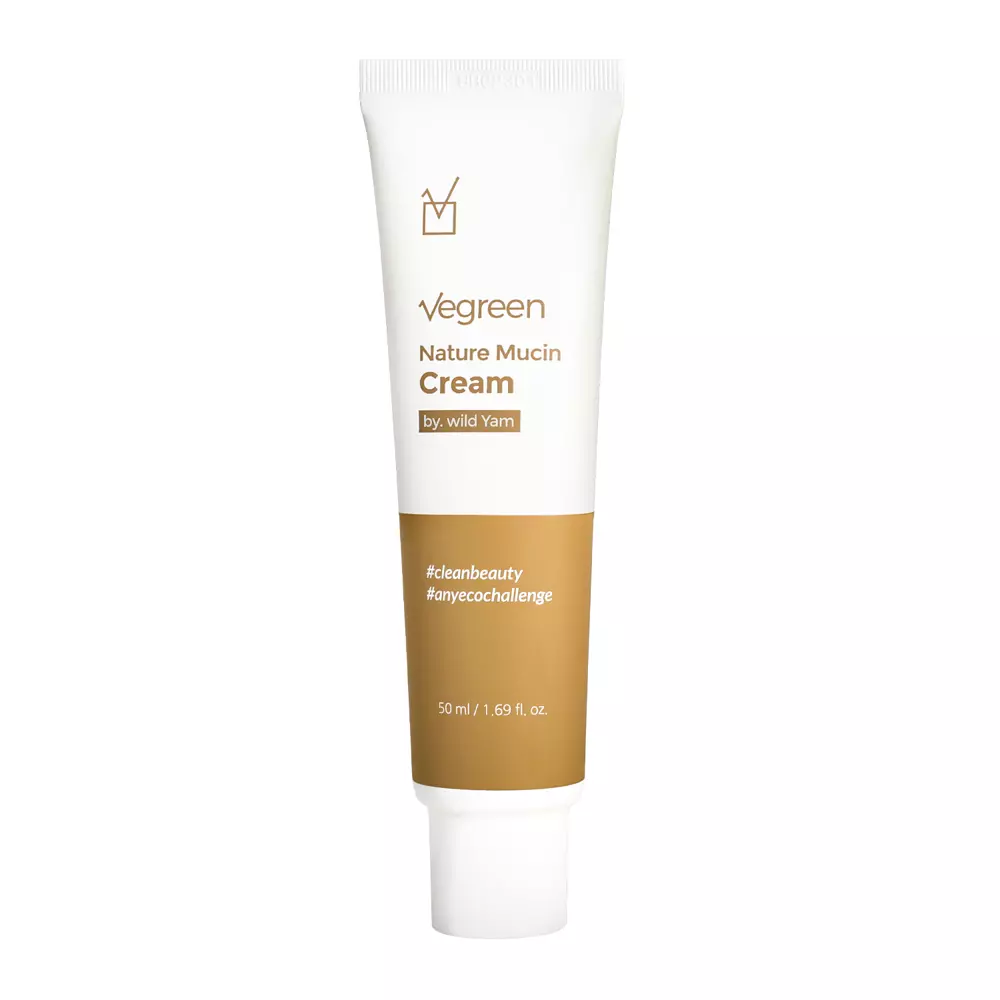 Vegreen - Nature Mucin Cream - Vyživujúci a regeneračný pleťový krém - 50 ml