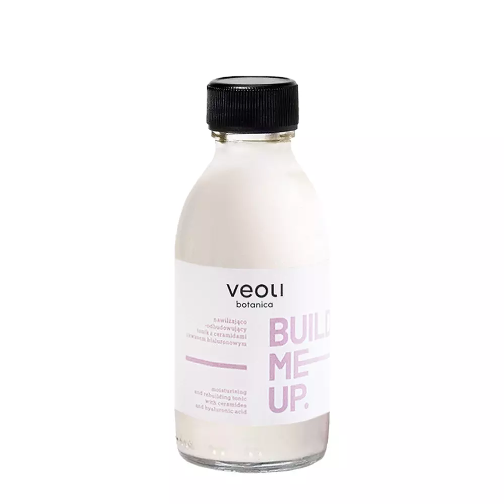 Veoli Botanica - Build Me Up - Hydratačné a regeneračné tonikum s ceramidmi a kyselinou hyalurónovou - 150 ml