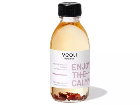 Veoli Botanica - Enjoy The Calmness Relaxing Body Oil with Rose Petals - Relaxačný telový olej s lupeňmi ruží - 150 ml