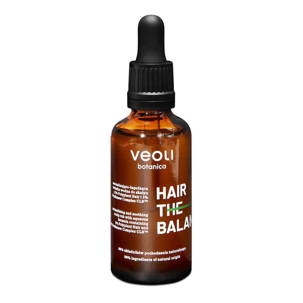 Veoli Botanica - Hair The Balance - Normalizujúce a upokojujúce tonikum na pokožku hlavy - 50 ml