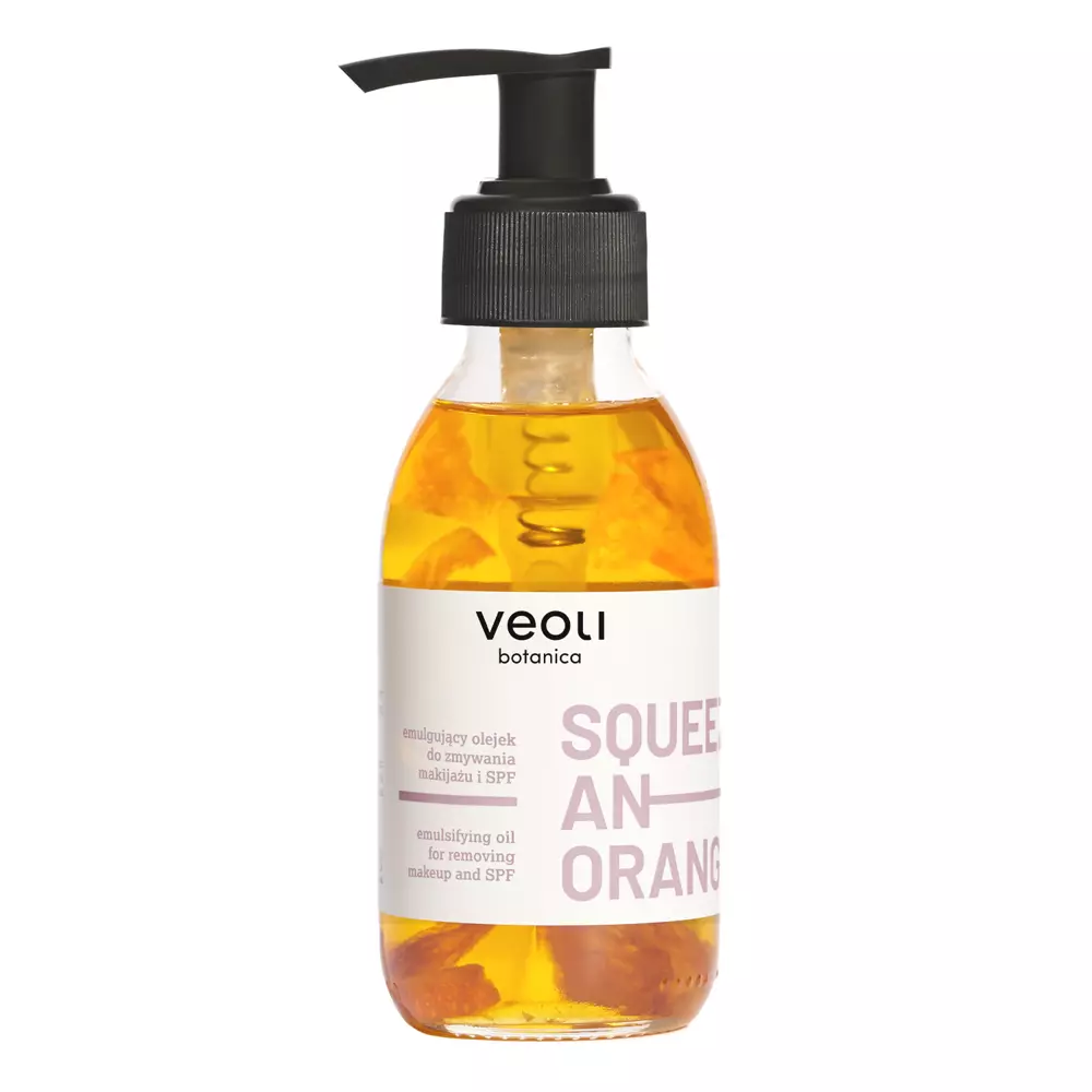 Veoli Botanica - Squeeze an Orange - Emulgujúci odličovací olej s SPF - 132,7 g