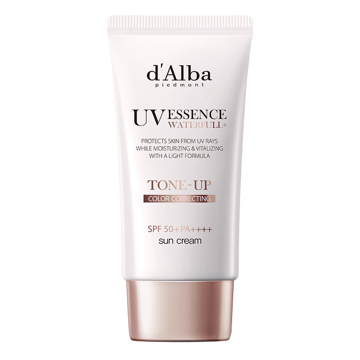 d'Alba - Waterfull Tone-Up Sun Cream SPF50+ PA++++ - Tónovací krém na tvár s SPF filtrom - 50 ml