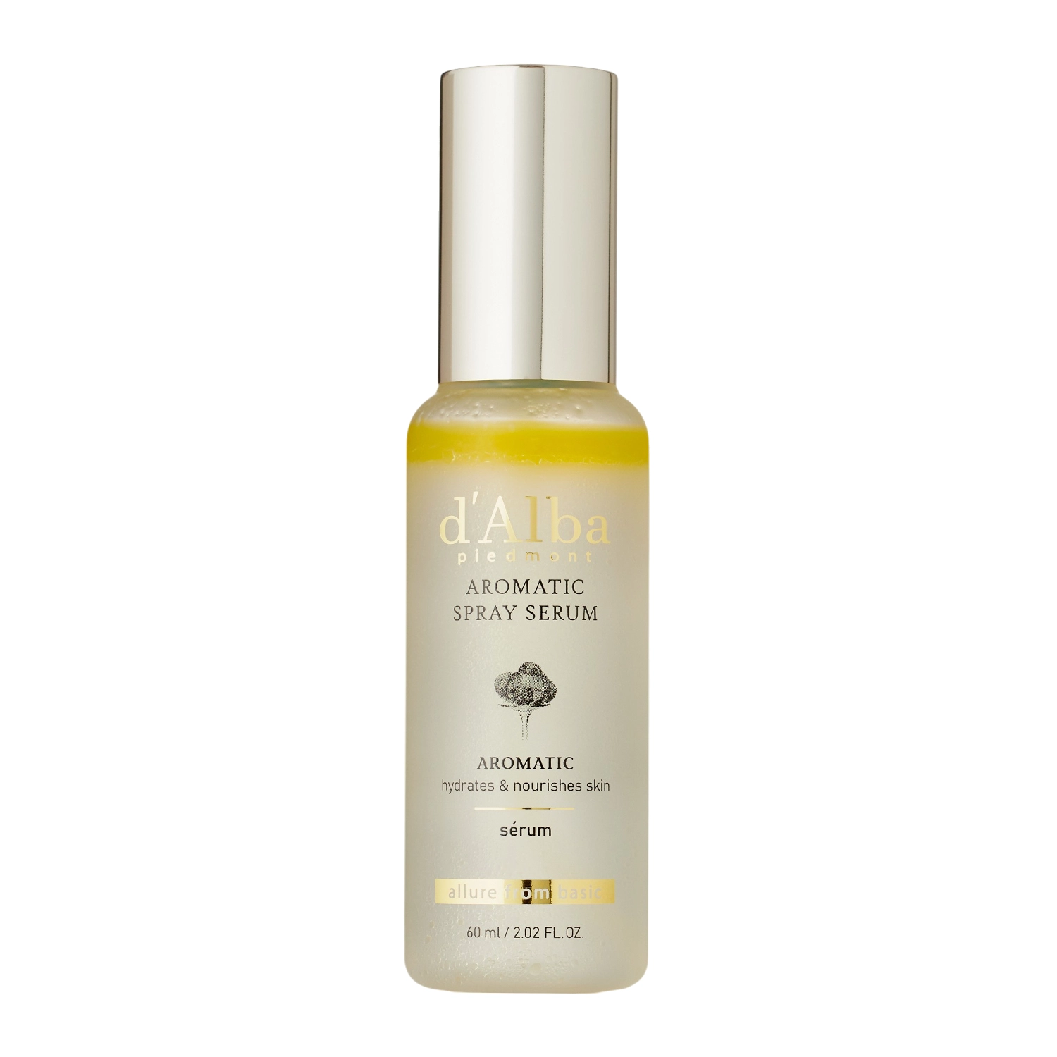 d'Alba - White Truffle First Aromatic Spray Serum - Hydratačné sérum na tvár v spreji - 60 ml