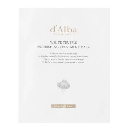 d'Alba - White Truffle Nourishing Treatment Mask - Vyživujúca plátienková maska na tvár - 1ks/25ml